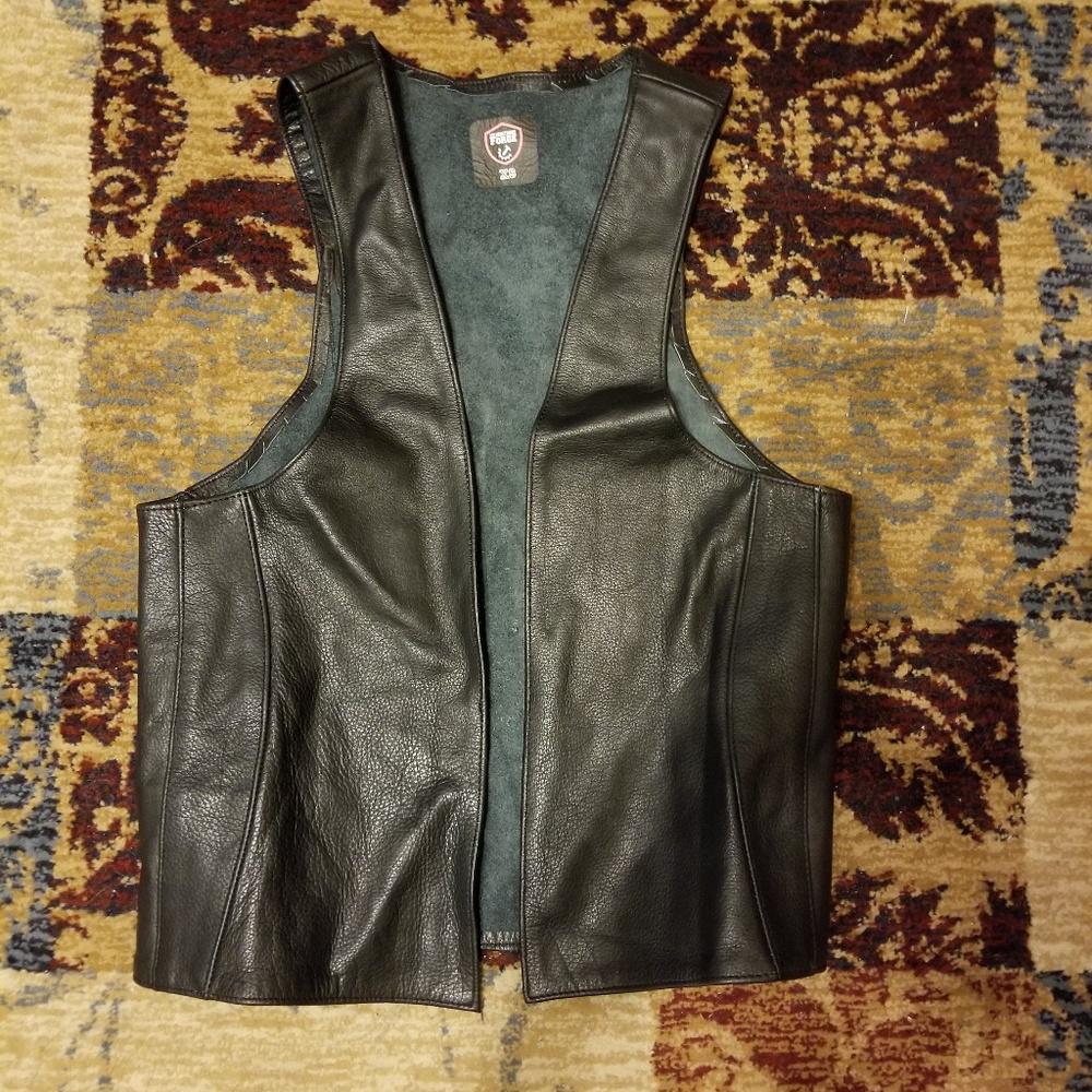 COPY - Ladies leather vest size XS